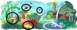 Google-Doodle Earth Day 2011