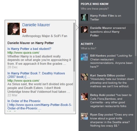 Bing integriert Quora