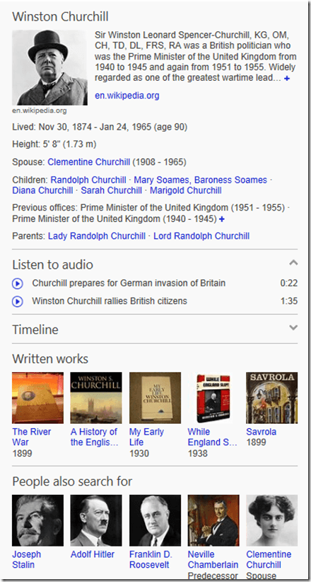 Bing Snapshot auch mit Audio-Clips