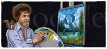 Bob-Ross-Google-Doodle klein