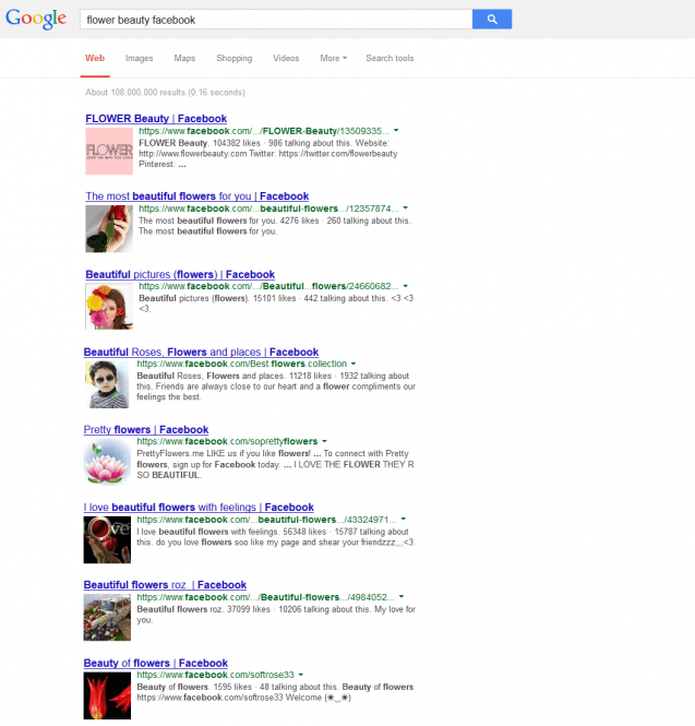 Google experimentiert mit Bildern in den Snippets der Websuche