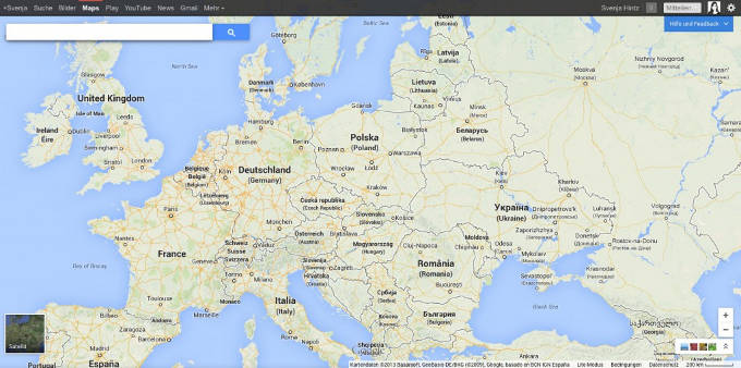 Vorschau auf das neue Google Maps