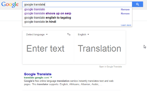 Google Translate