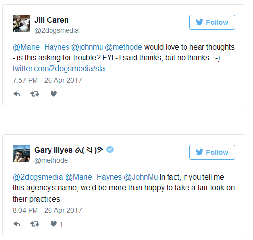 Google will zweifelhafte Praktiken von SEO-Agentur prüfen