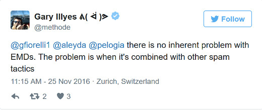 Gary Illyes: EMDs