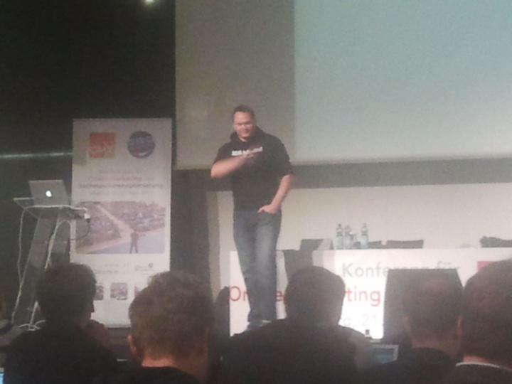 Karl Kratz auf der SEOkomm 2013