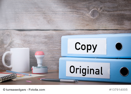 Original und Kopie