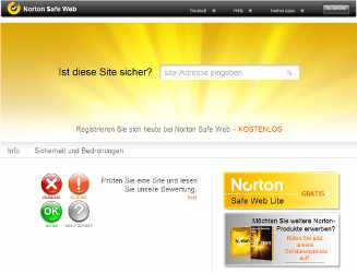 Norton Safe Web
