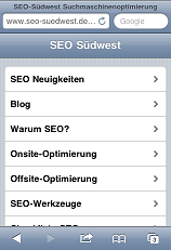 SEO Südwest mobil