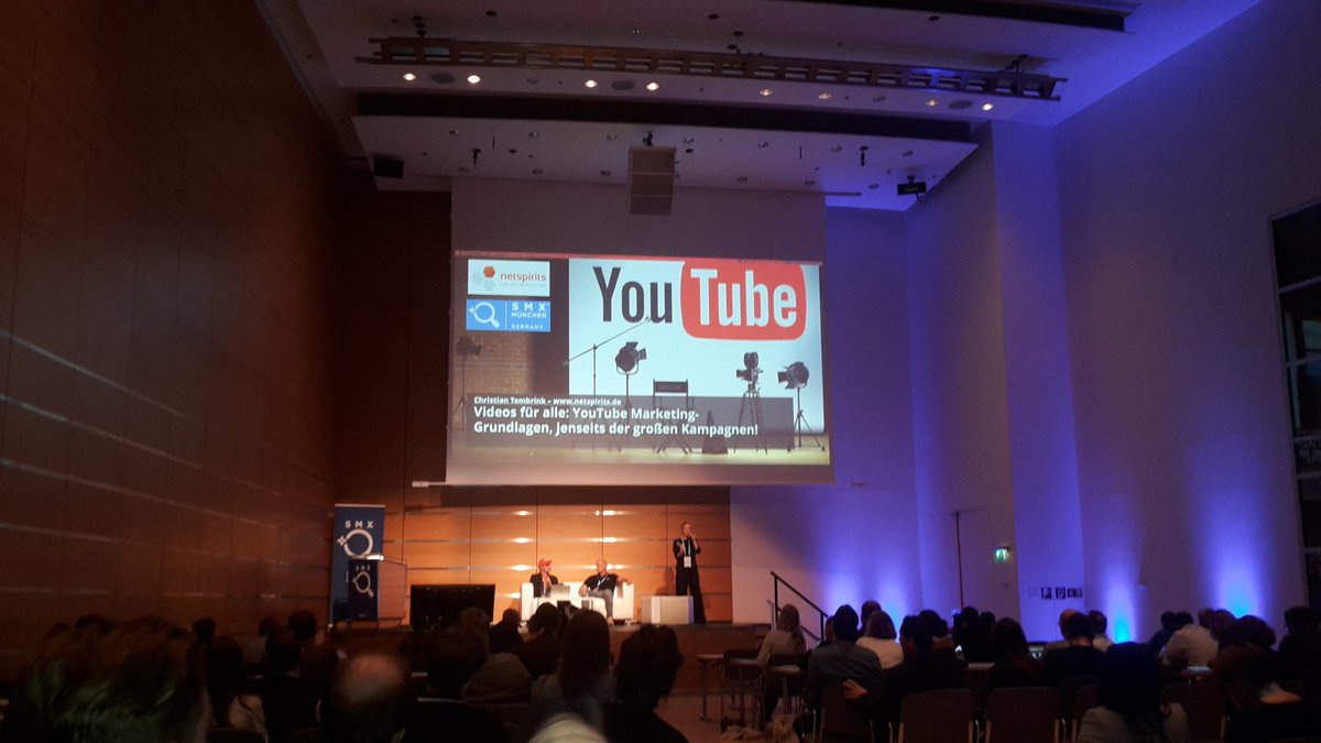 Videos für alle: Vortrag auf der SMX mit Christian Tembrink