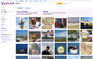 Yahoo! Bildersuche neu