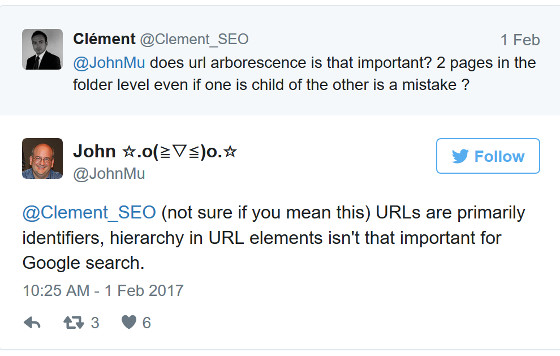 Johannes Mueller zu URL-Hierarchien