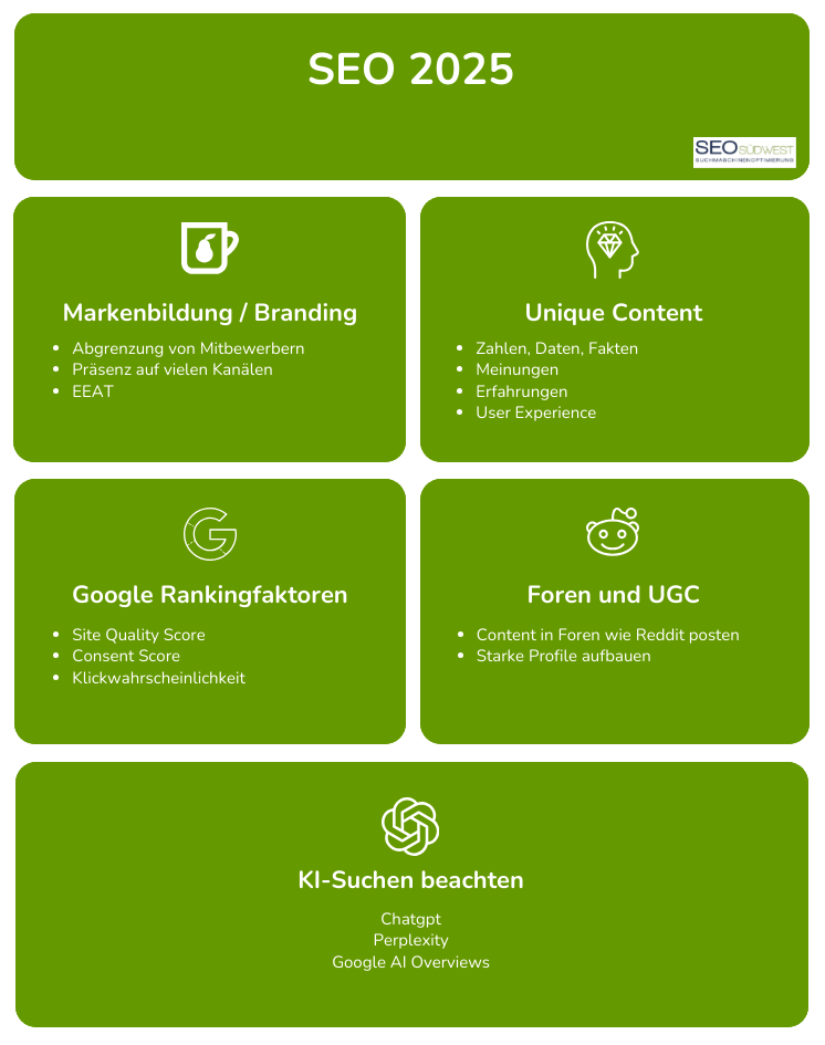 SEO 2025 Infografik