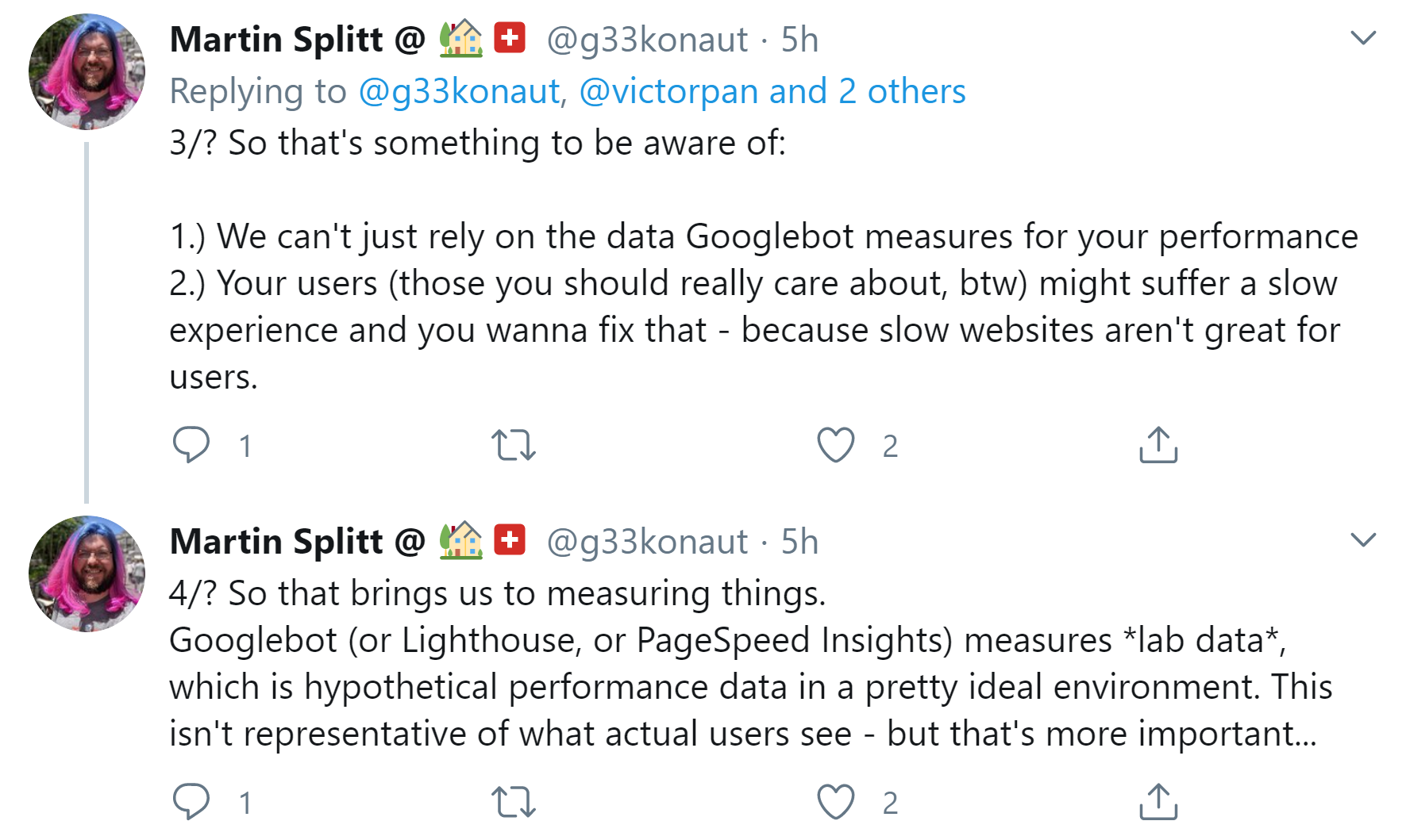 Google: Nicht auf den Googlebot bei der Messung der Performance verlassen