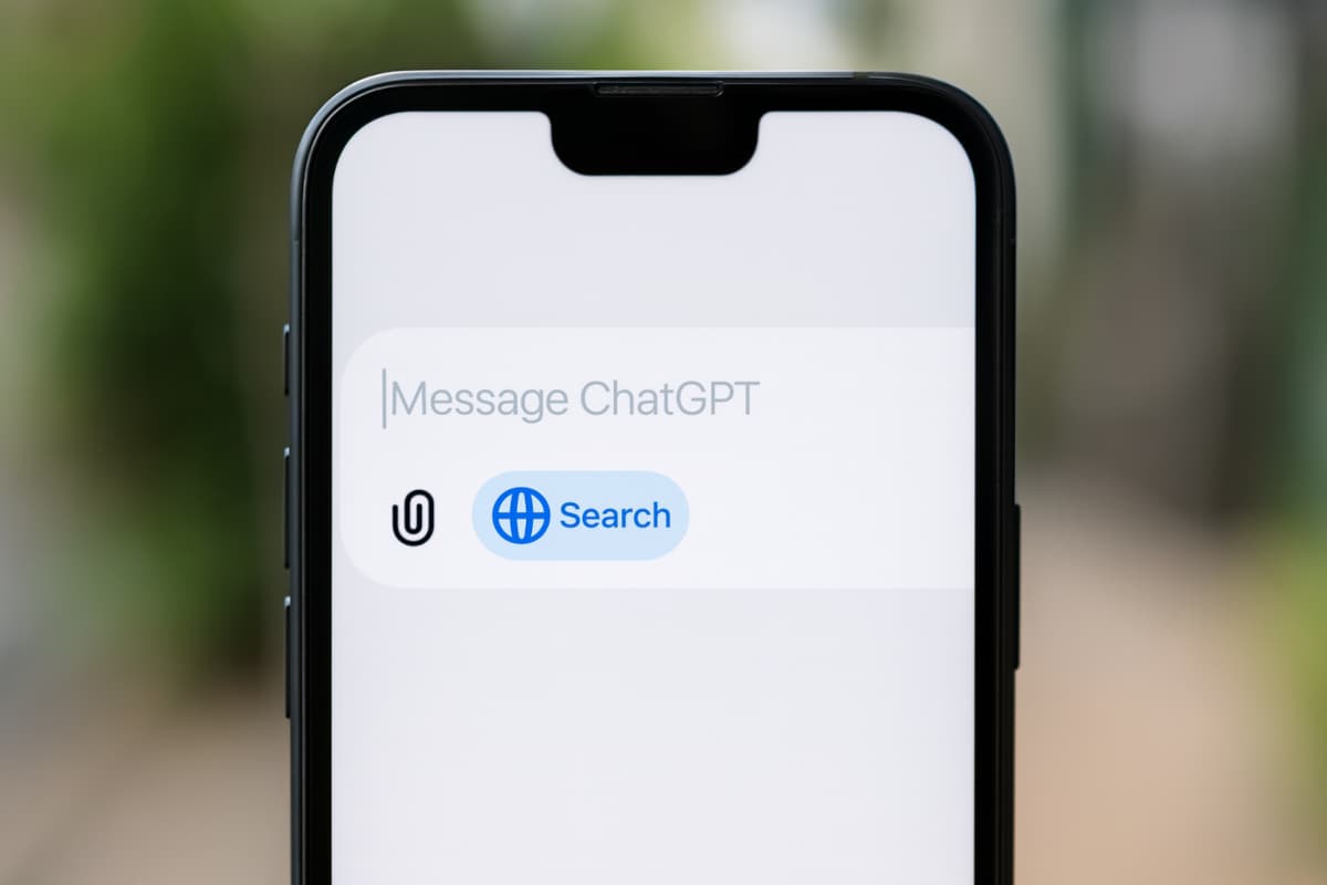 ChatGPT auf Smartphone