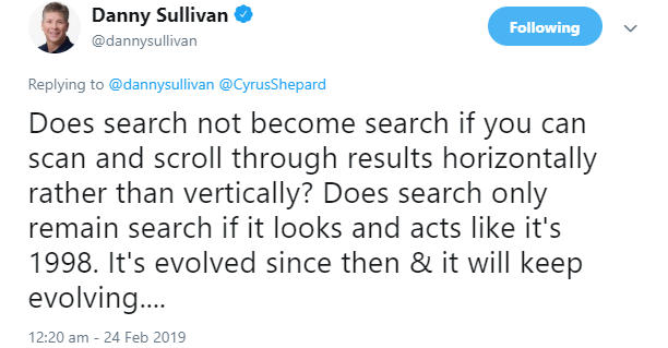 Google: Muss die Suche aussehen wie im Jahr 1998?