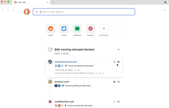 DuckDuckGo für Mac - Screenshot