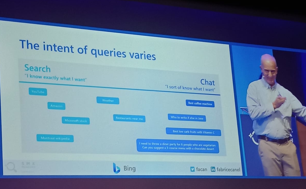 Fabrice Canel auf der SMX München 2023