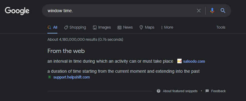 'From the web' - neues Featured Snippet bei Google