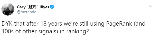Gary Illyes: Google verwendet PageRank noch immer als Raningfaktor