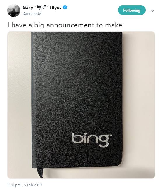 Gary Illyes verlässt Google und geht zu Bing