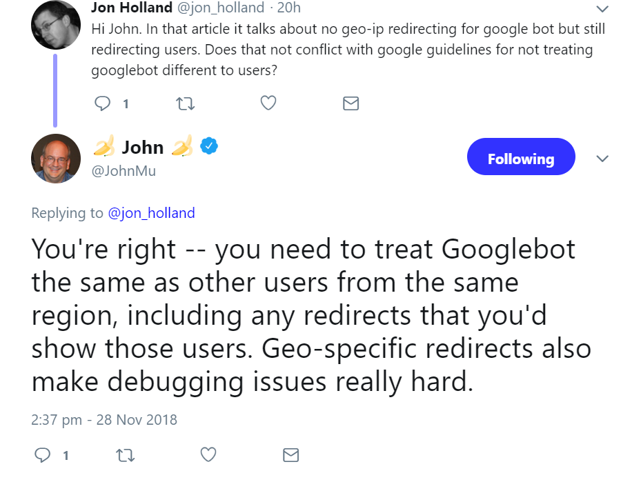 Google: Geo-Targeting auch für den Googlebot einrichten