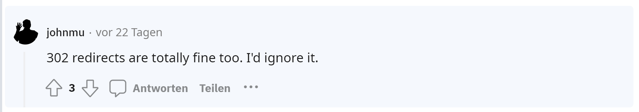 John Müller von Google: 302-Redirects sind völlig ok - Fehlermeldungen von SEO-Tools einfach ignorieren