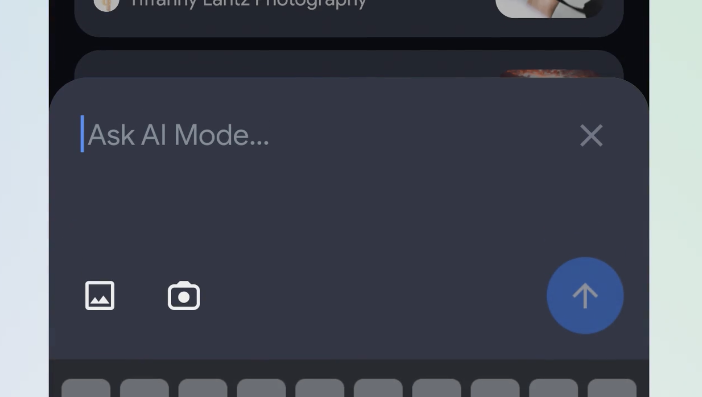 Google AI Mode Mobile