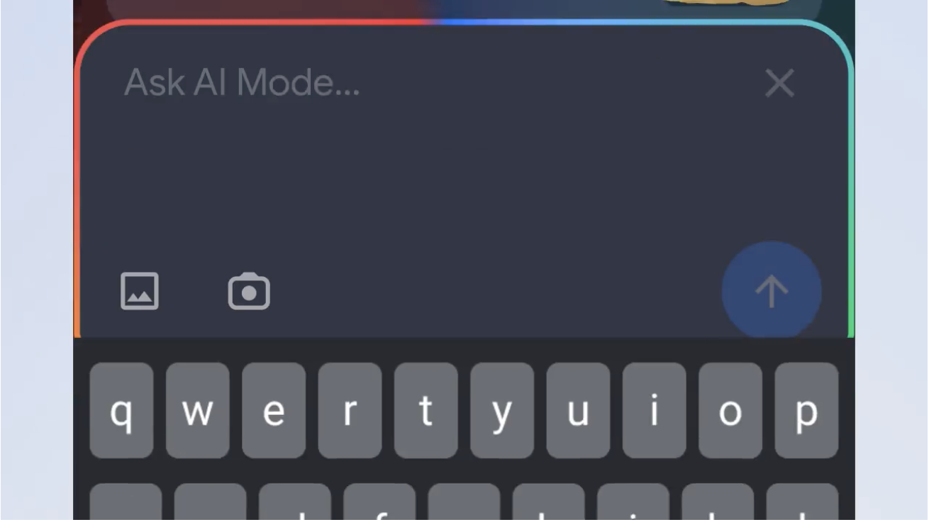 Google AI Mode Screenshot