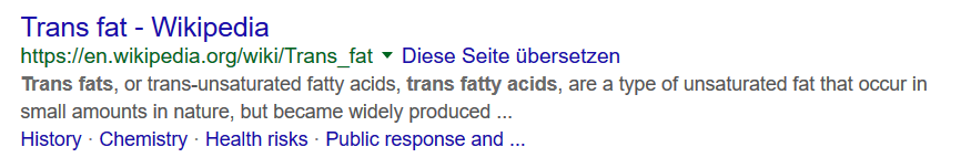 Google: Link auf Sprungmarken im Snippet