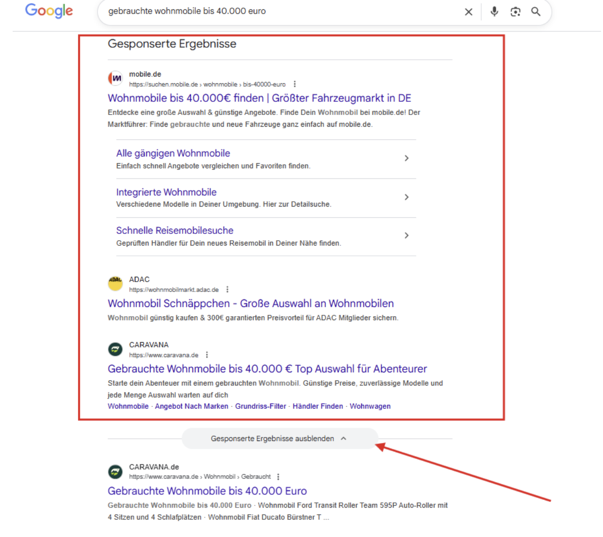 Google testet neue Kennzeichnung von Ads