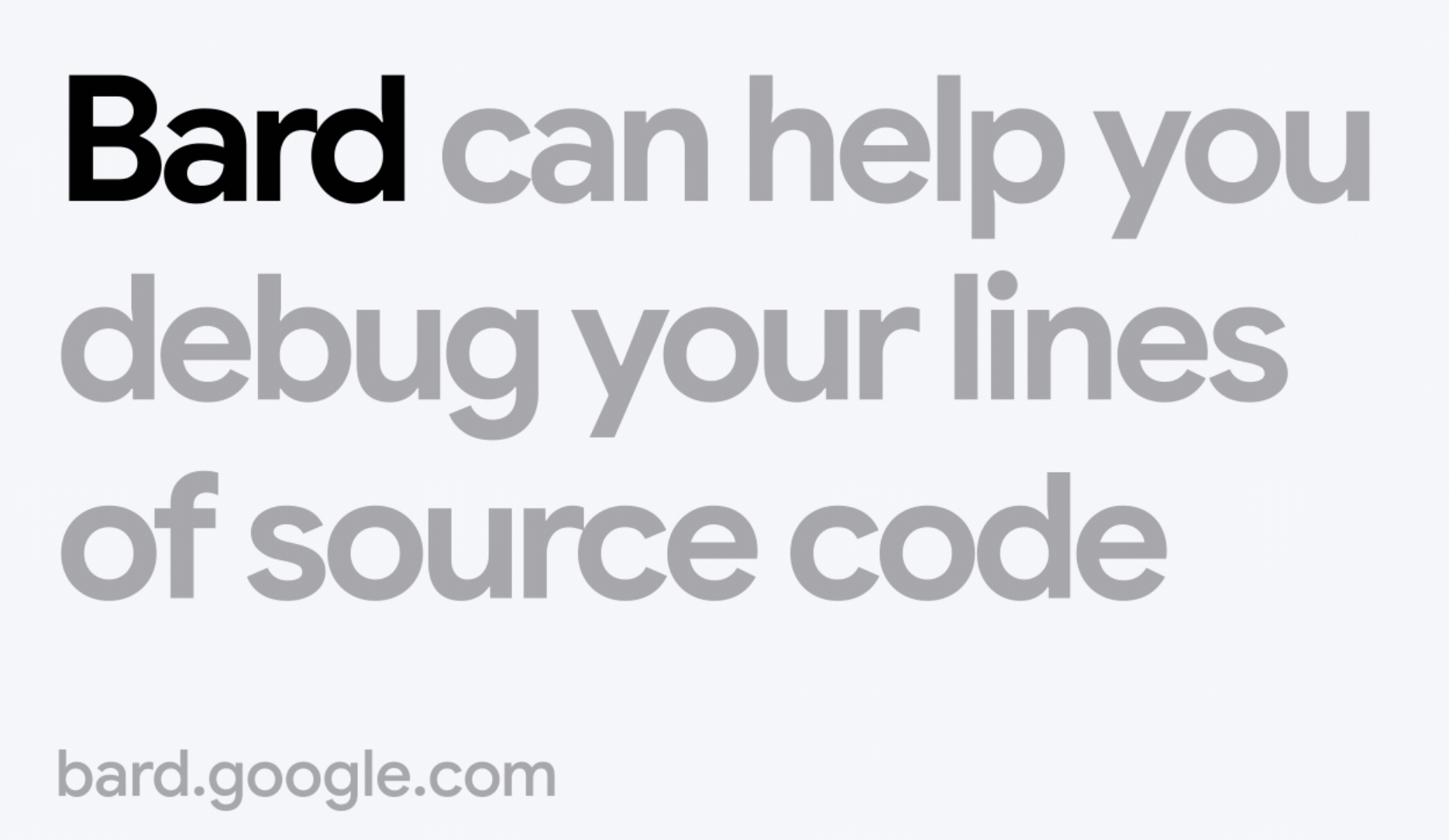 Google Bard kann jetzt programmieren