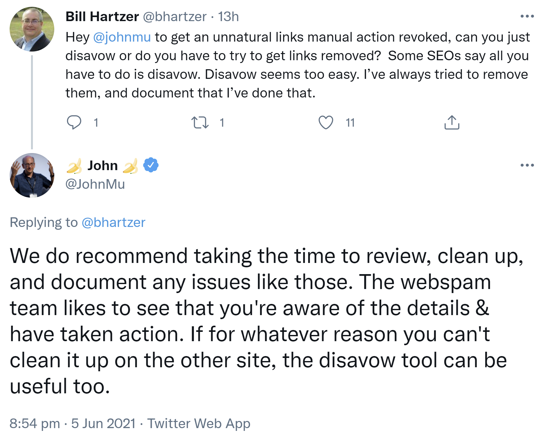 Google: Bei einer manuellen Maßnahme umfassend aufräumen und dokumentieren