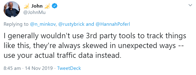 Google: Beim Tracking nicht auf Tools von Drittanbietern verlassen