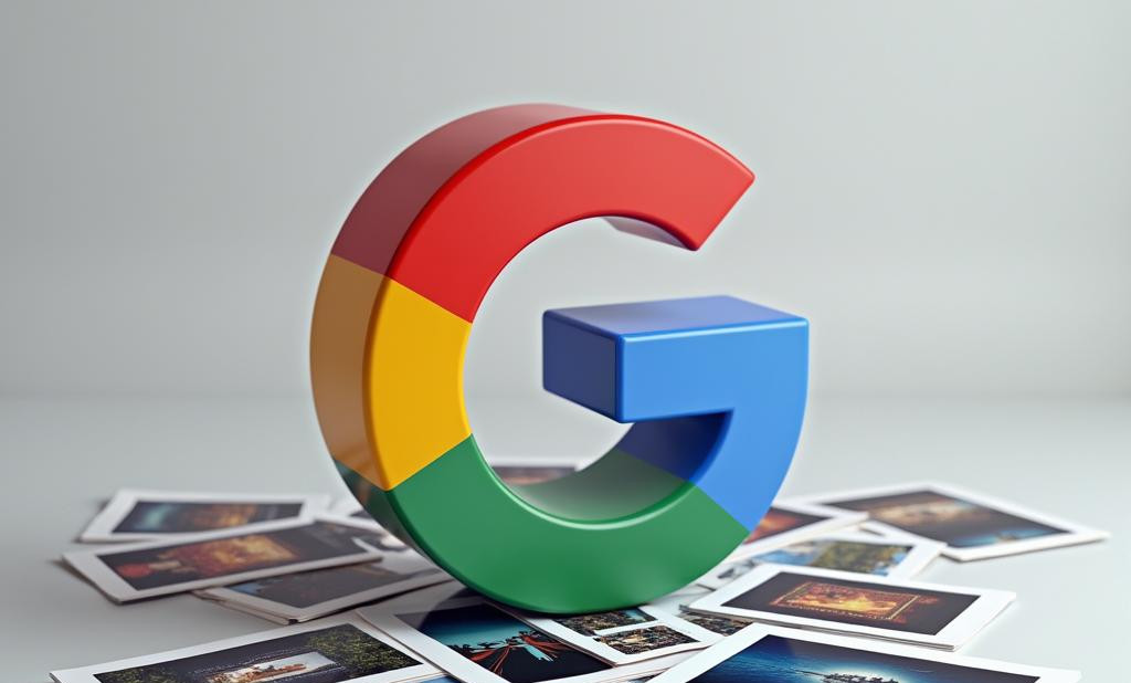 Google Bildersuche mit Logo