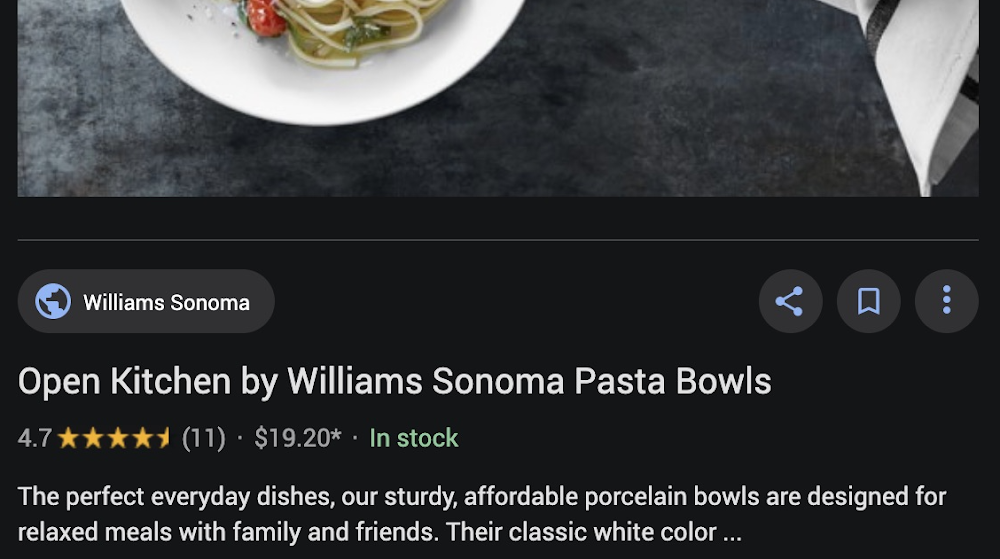 Google Bildersuche jetzt mit Produktinformationen