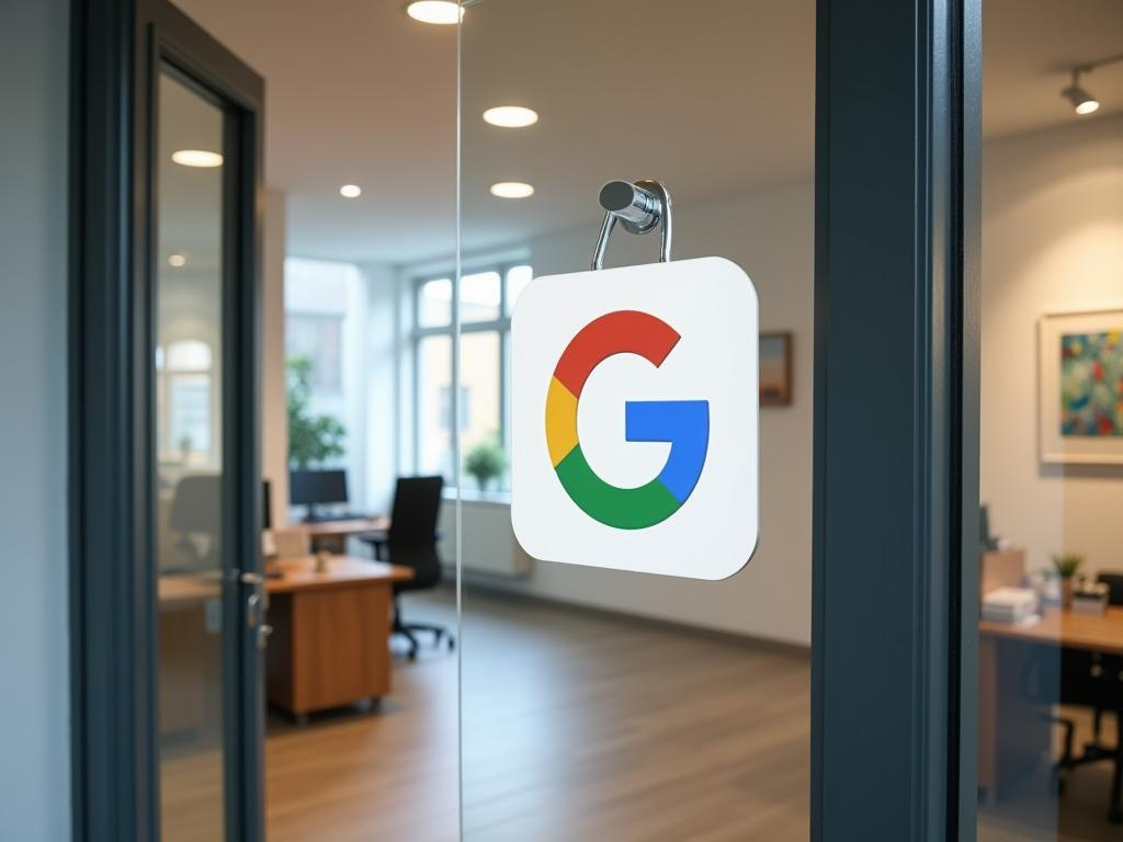 Google Büroschild