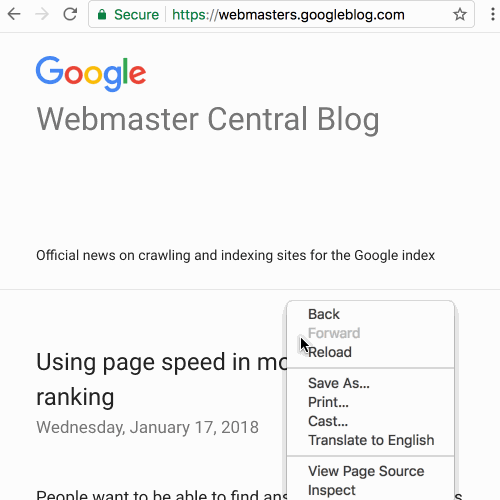 LIghthouse per Chrome DevTools ausführen
