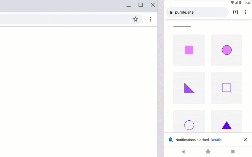 Google Chrome 80: 'Quiet UI' für die Anfrage von Push Notifications