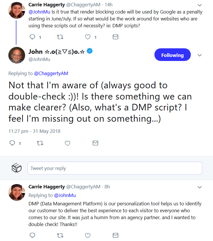 Google: Blockierende Skripte führen nicht zur Abwertung