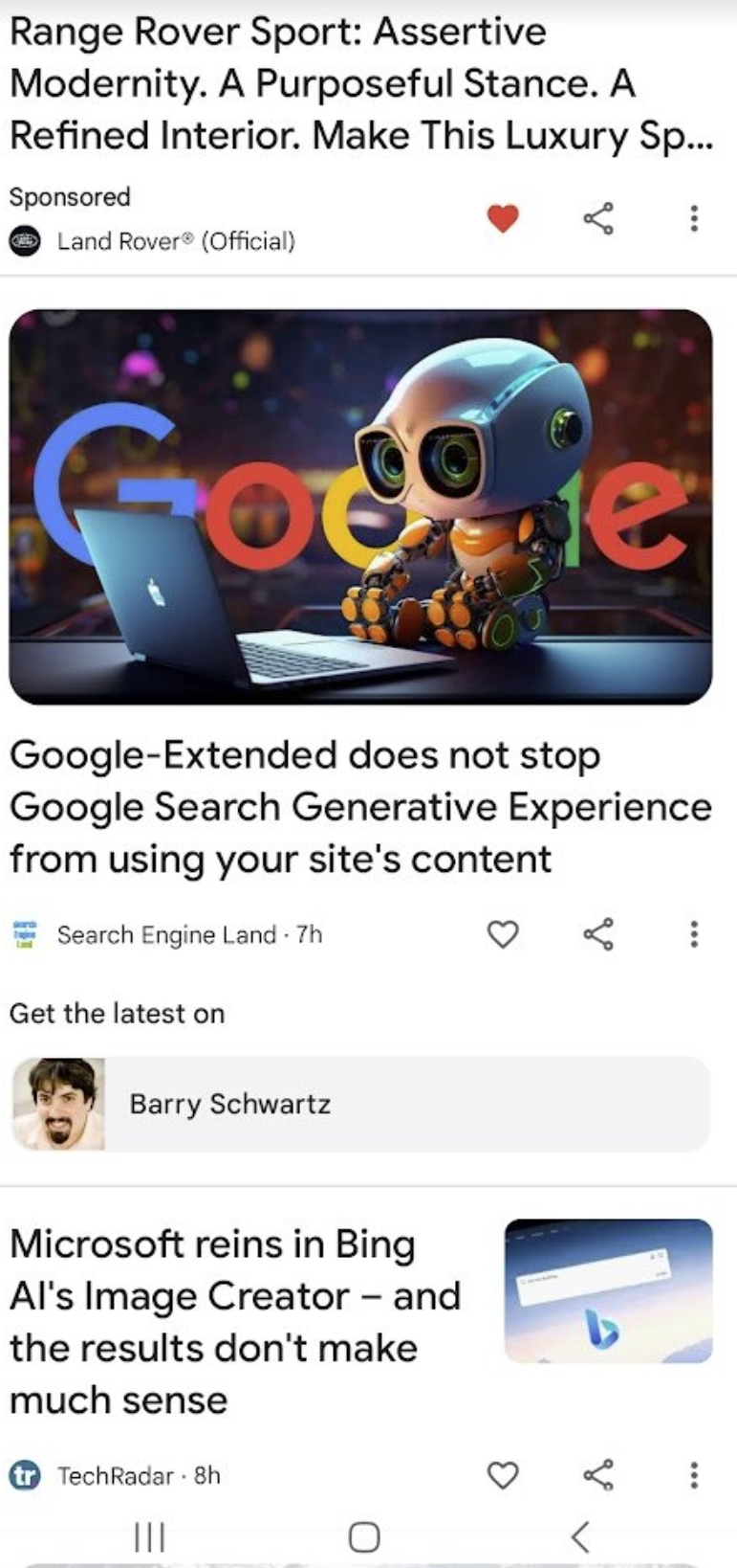 Google Discover: Get the latest on