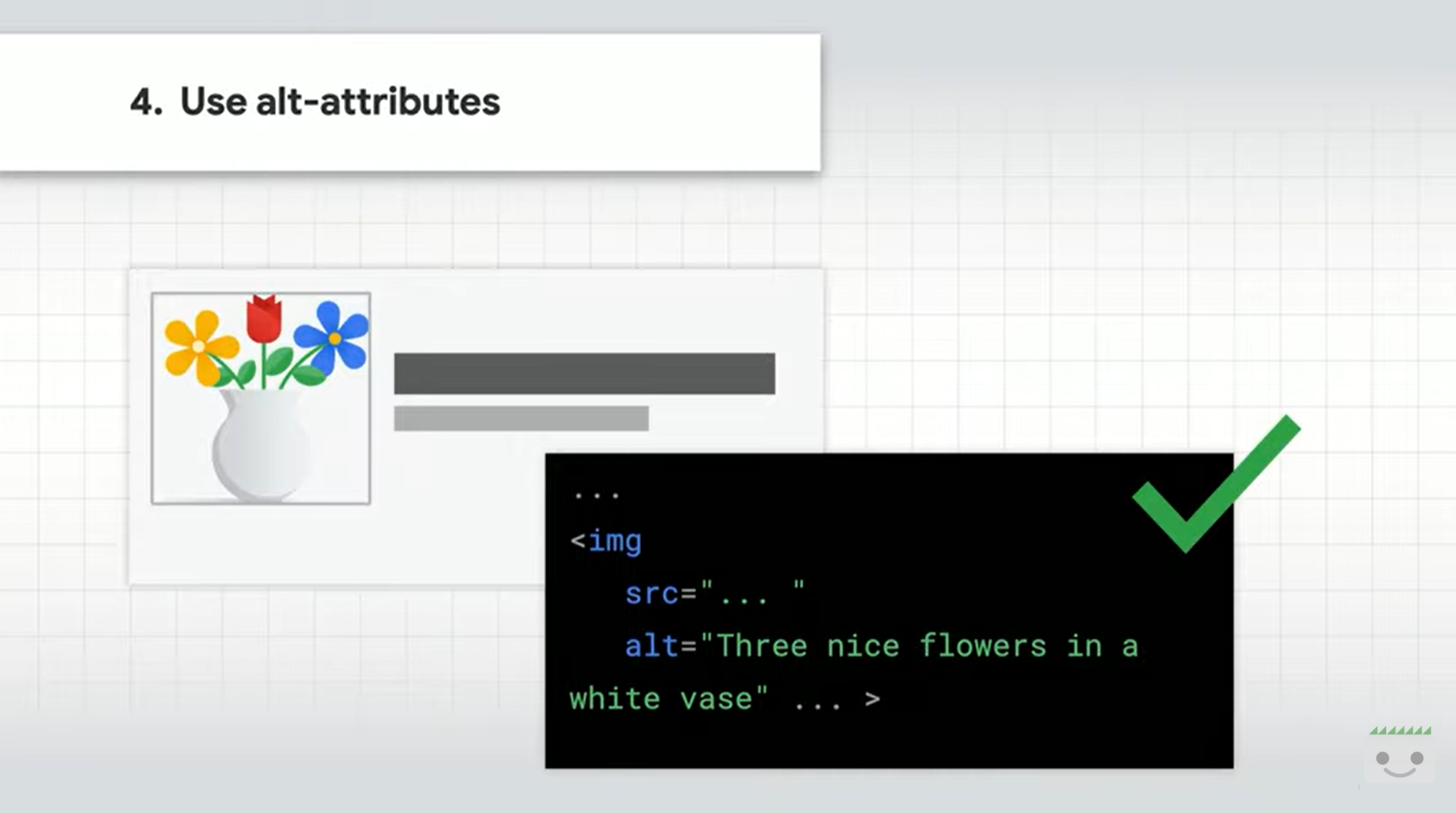 Google: Alt-Attribute für Bilder verwenden