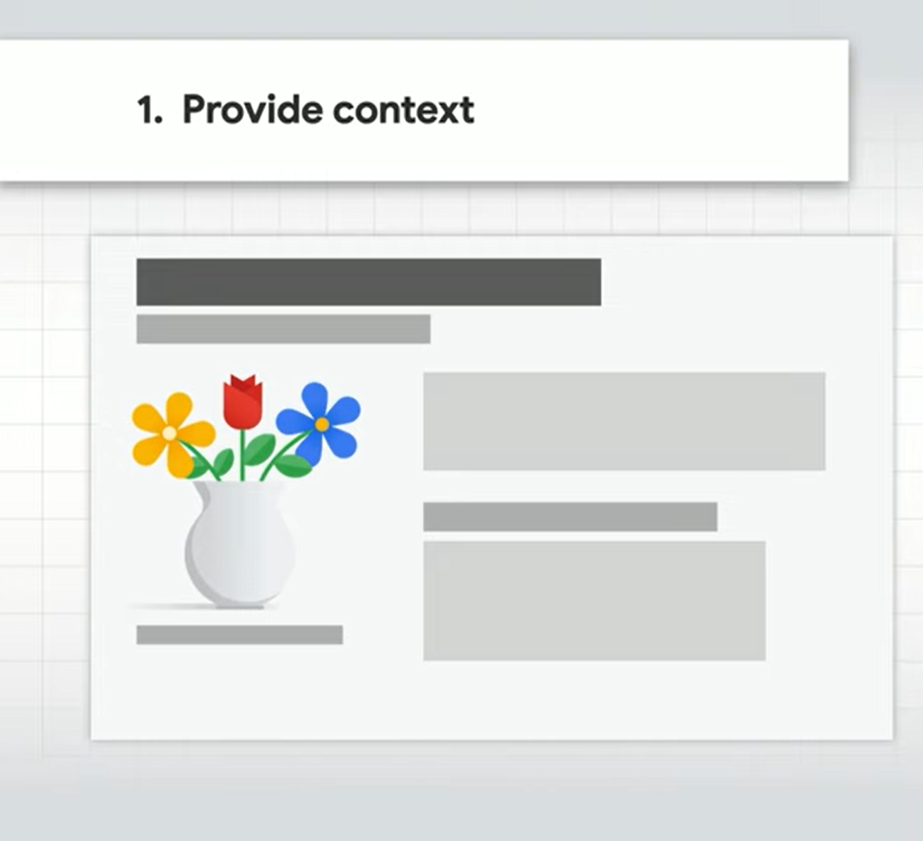 Google: für Bilder passenden Kontext anbieten