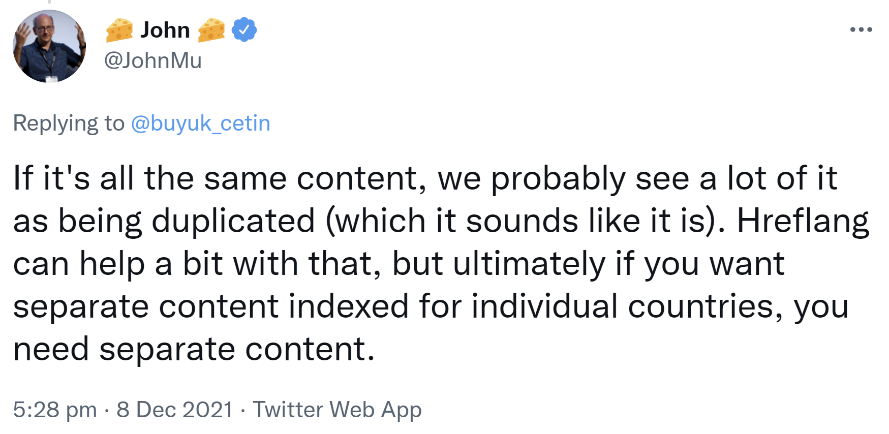 Google: Hreflang schützt nicht zuverlässig vor Duplicate Content