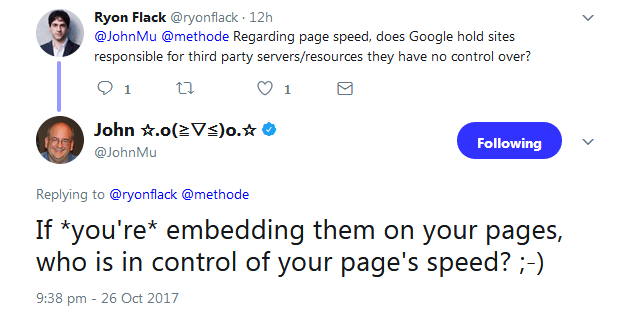Google: Ihr seid selbst dafür verantwortlich, welche Inhalte Ihr einbindet
