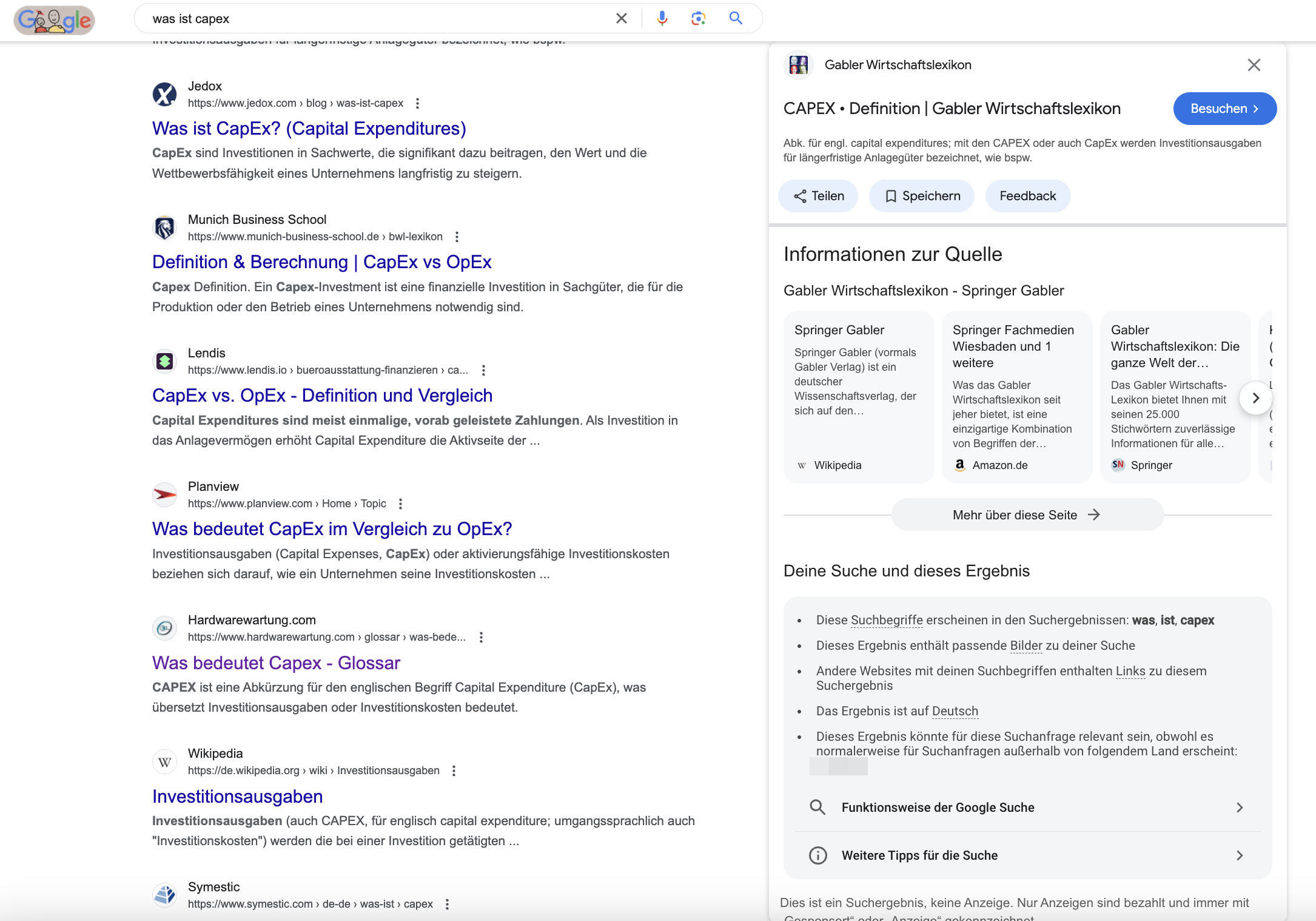 Google: keine Angaben zur Personalisierung mehr
