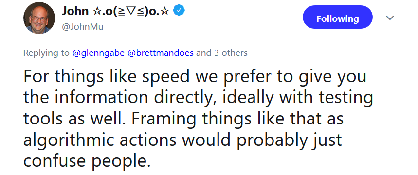 Google: keine Hinweise zu algorithmischen Maßnahmen geplant