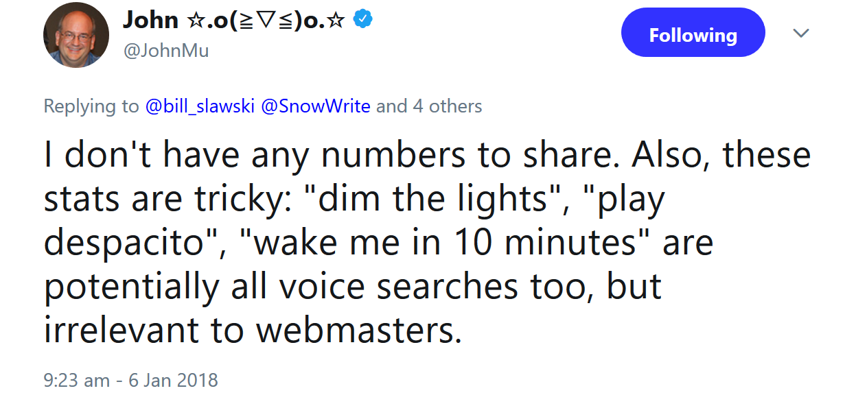 Google: keine offiziellen Zahlen zur Voice Search