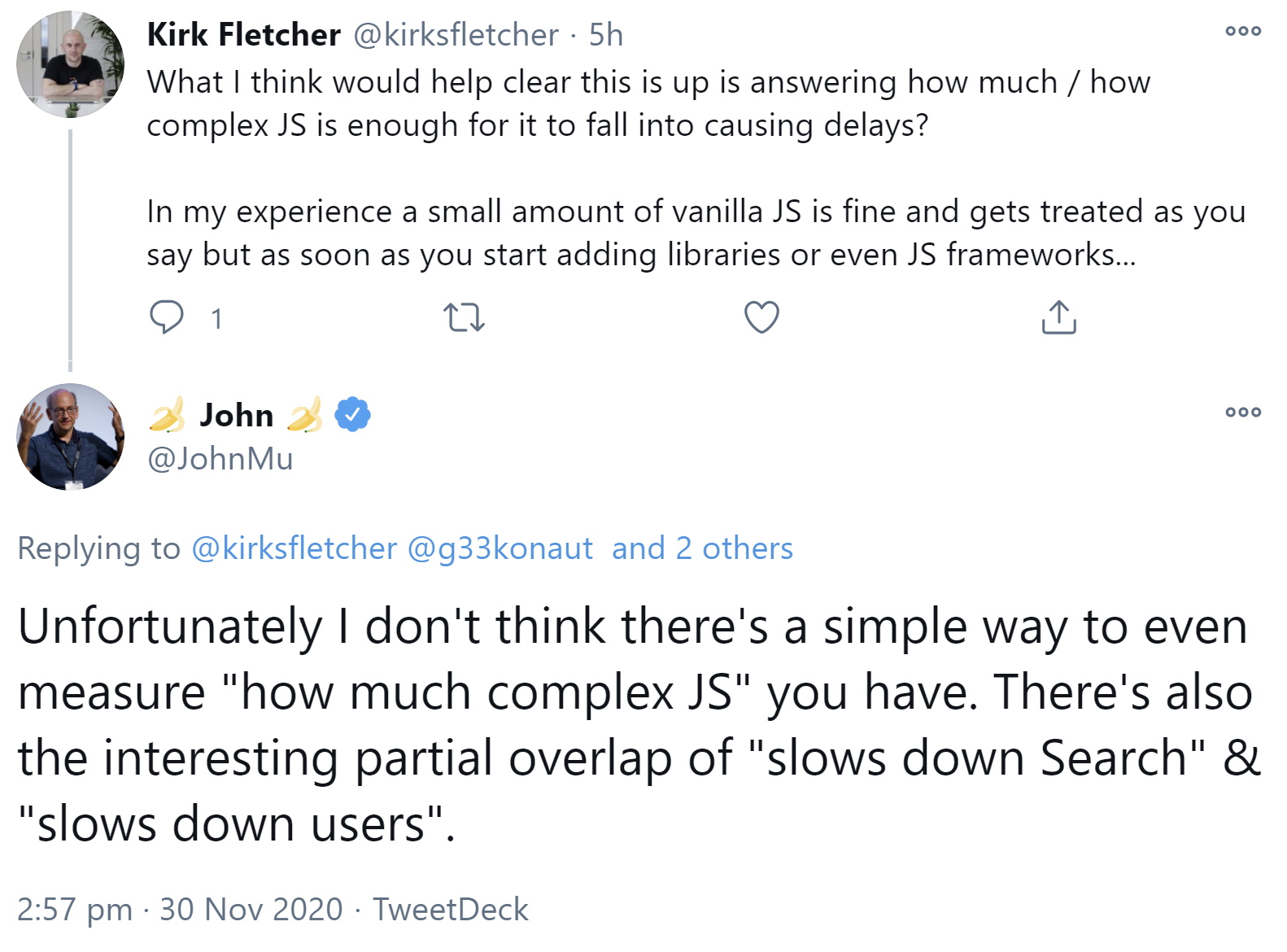 Google: Komplexität von JavaScript nur schwer zu beurteilen