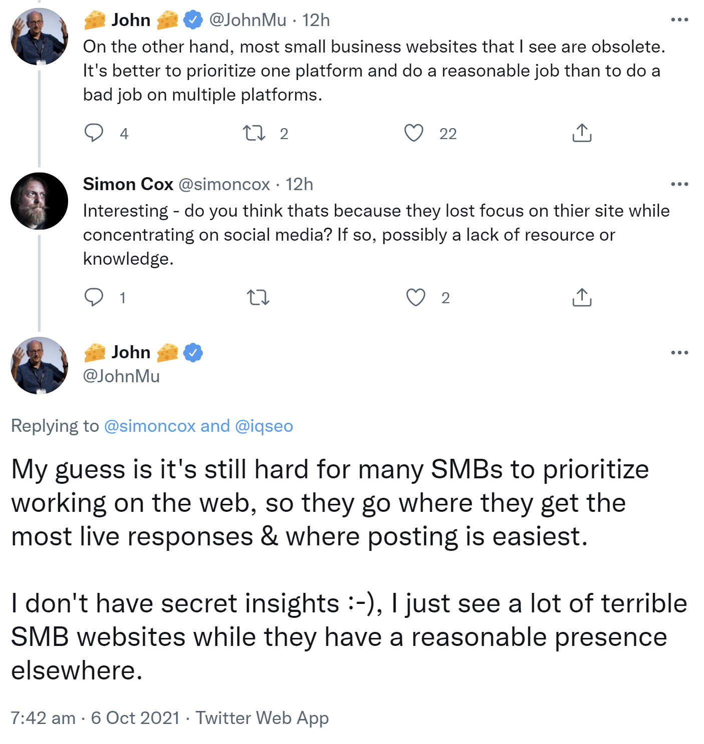 Google kritisiert Websites vieler kleiner und mittlerer Unternehmen
